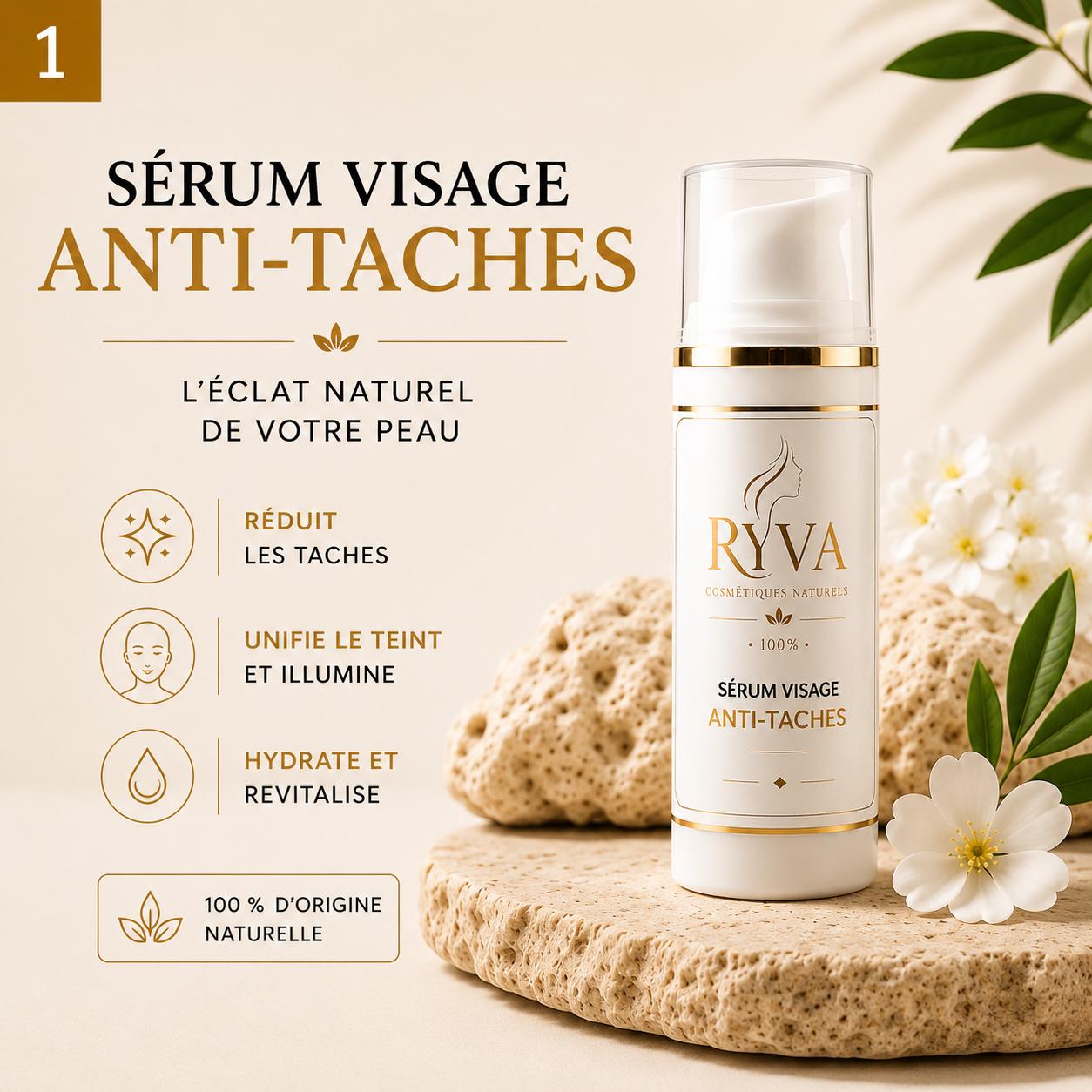 RYVA Sérum Visage Anti-Taches
