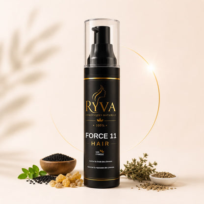 FORCE 11 HAIR – Huile Capillaire Aux 11 Huiles Naturelles